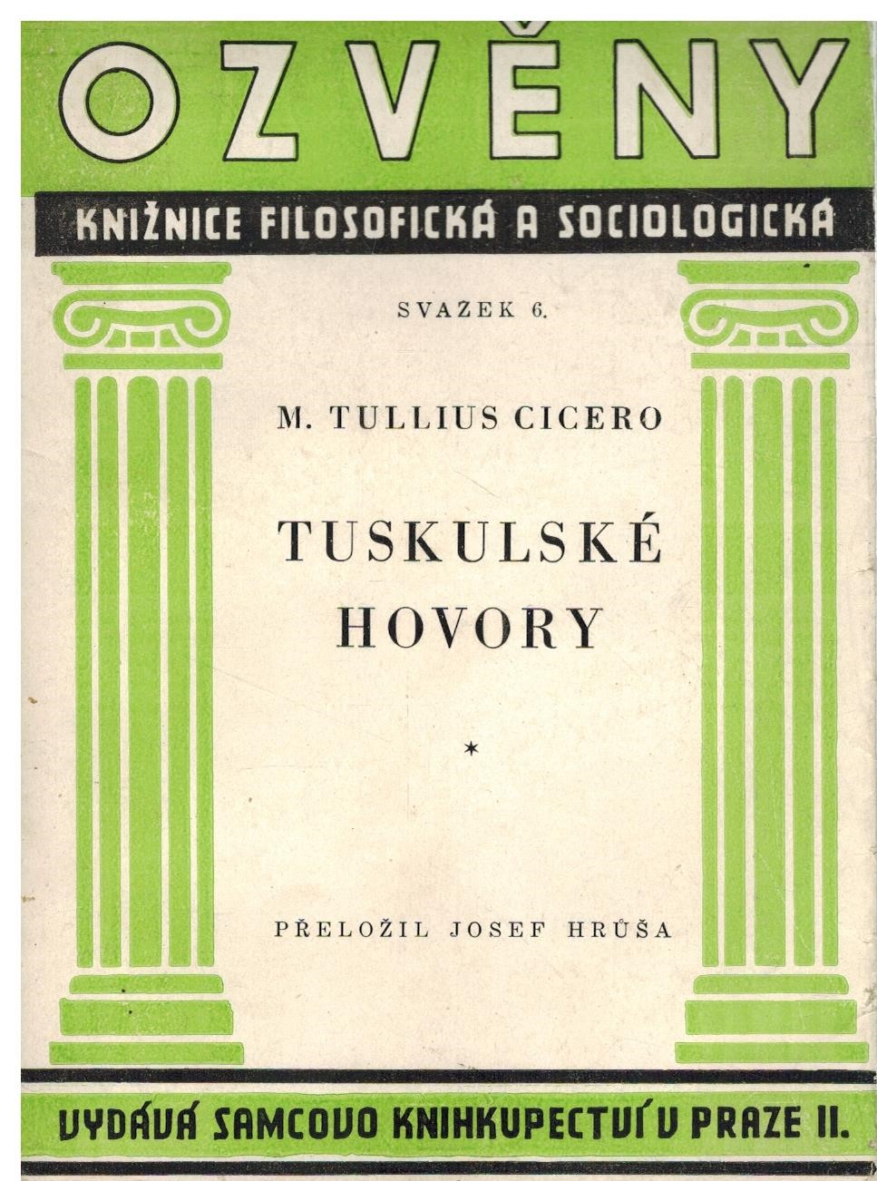 TUSKULSKÉ HOVORY