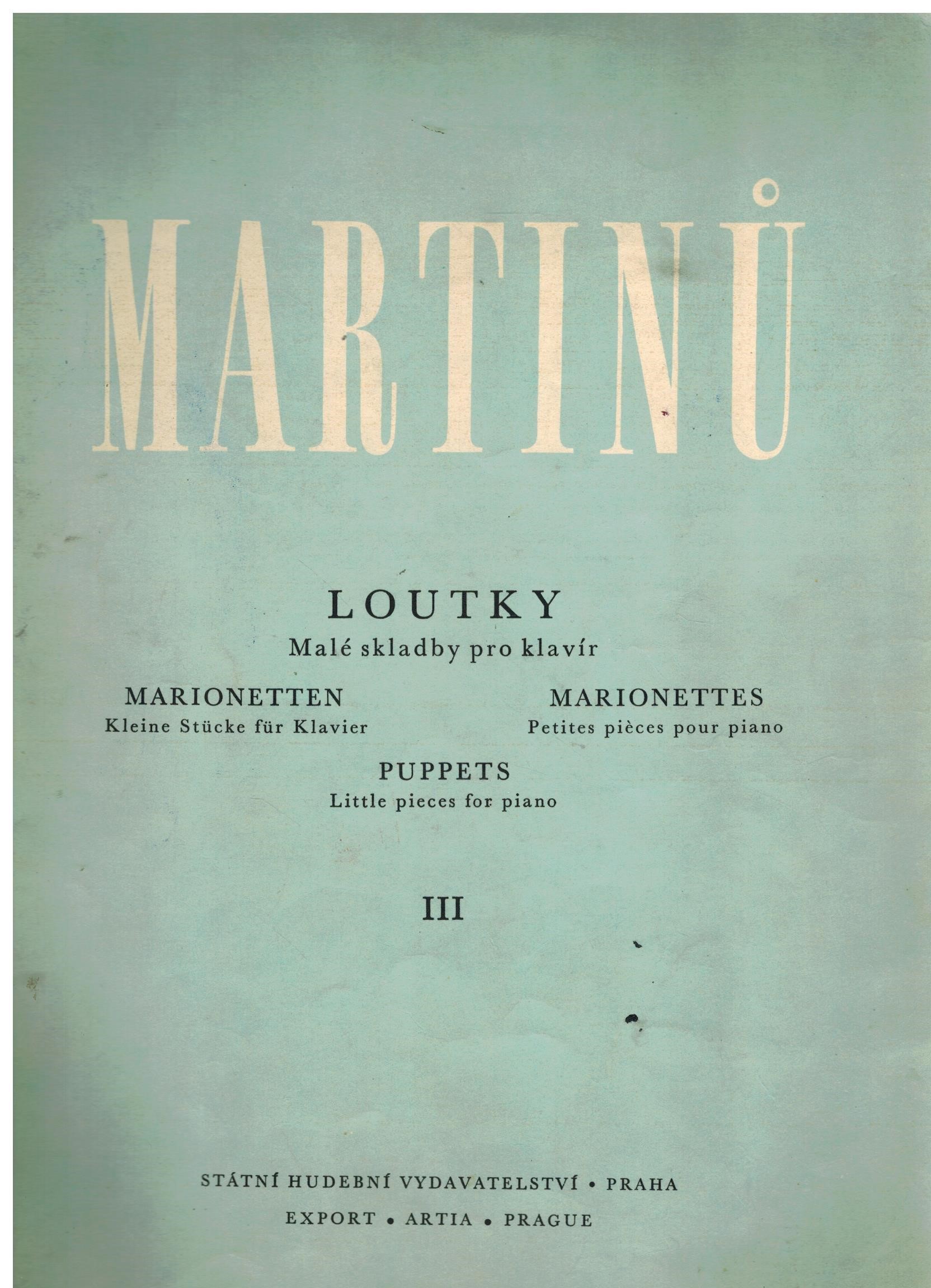 MARTINŮ LOUTKY