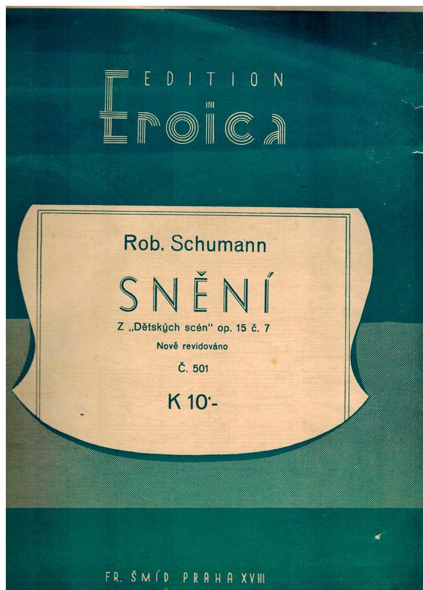 SNĚNÍ ROB. SCHUMANN