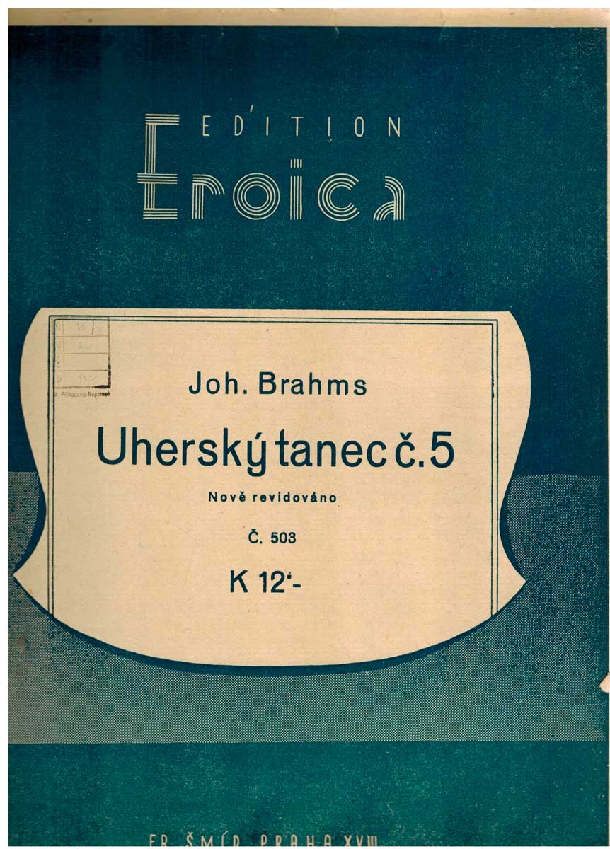 UHERSKÝ TANEC Č.5 JOH. BRAHMS