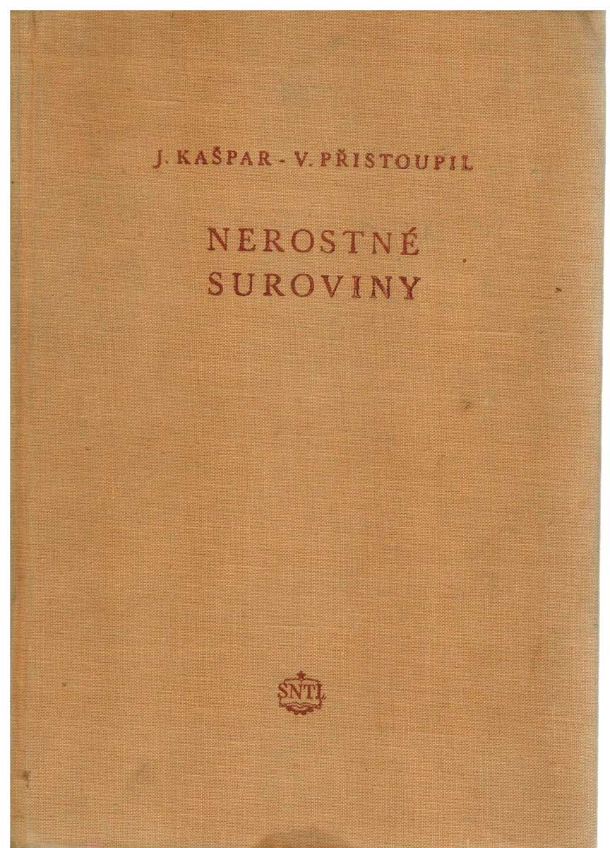 NEROSTNÉ SUROVINY