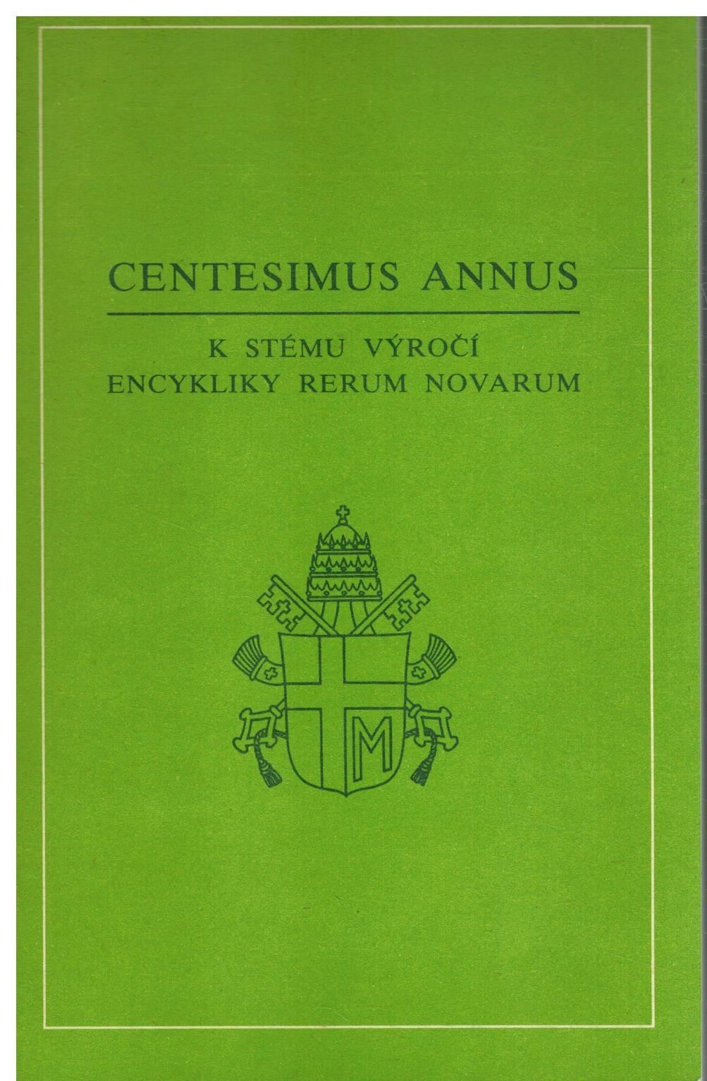 CENTESIMUS ANNUS