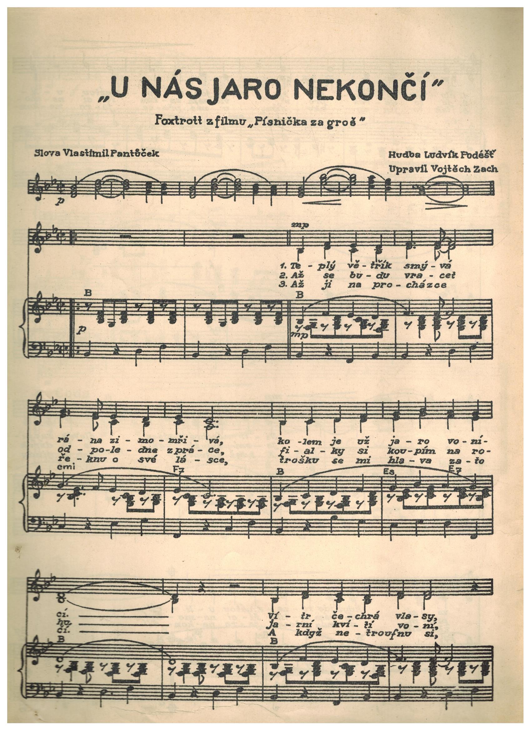 U NÁS JARO NEKONČÍ