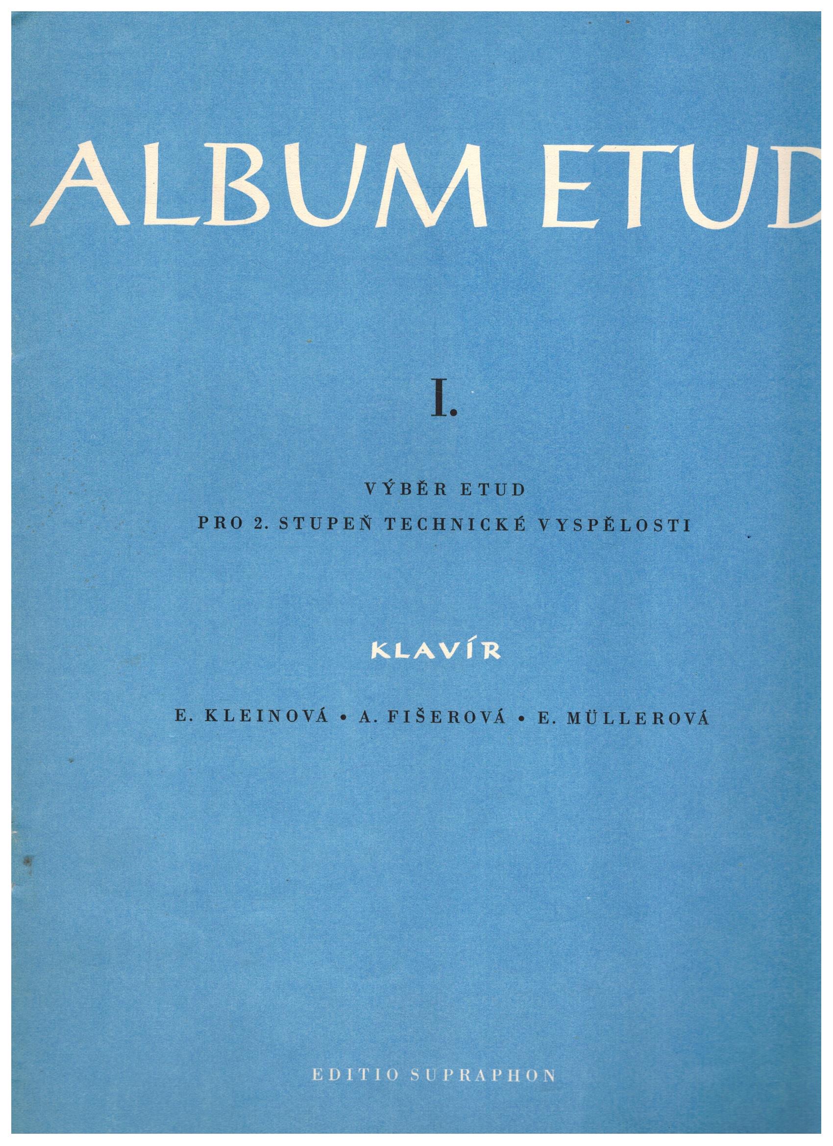 ALBUM ETUD I. KLAVÍR