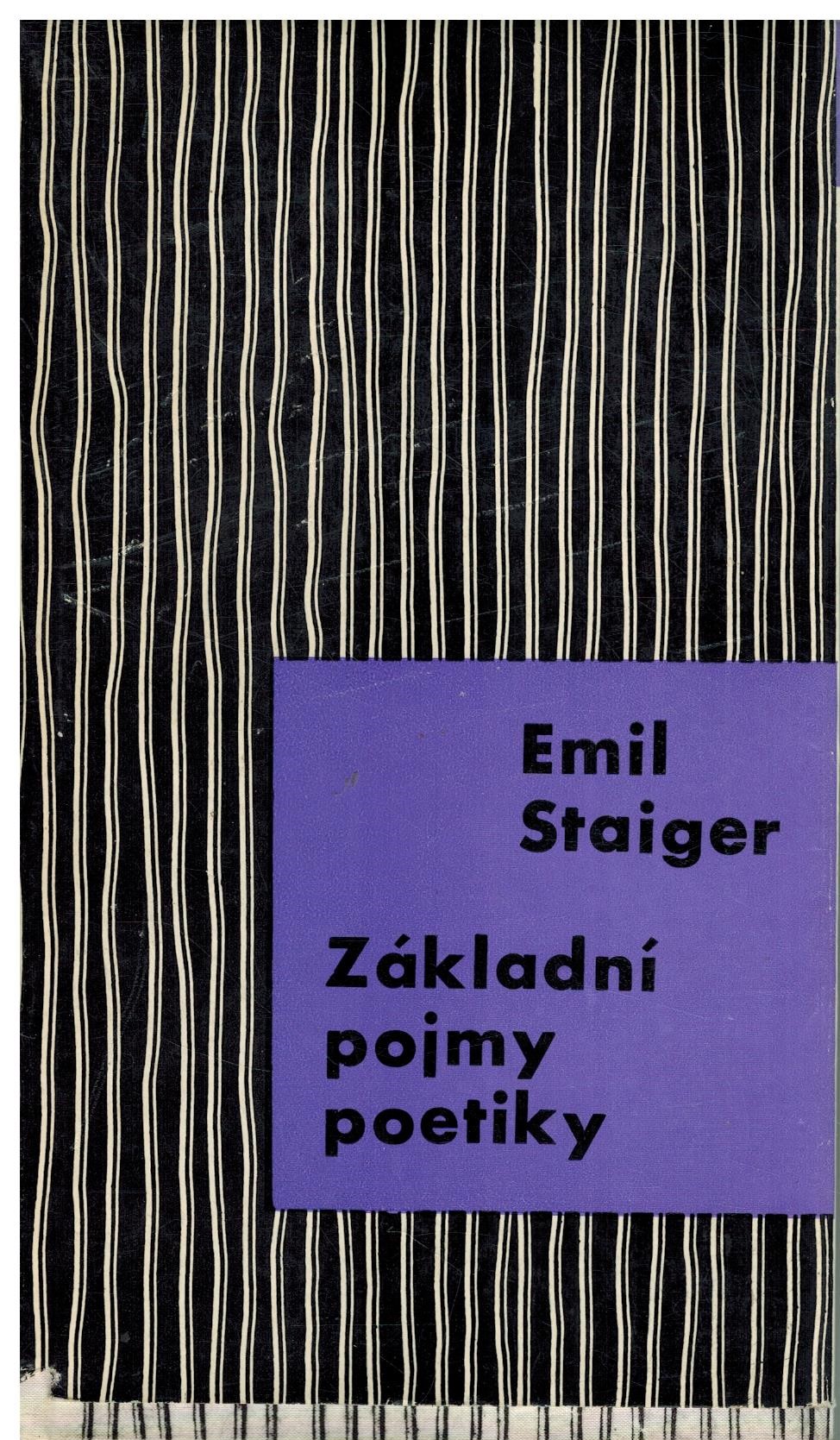 ZÁKLADNÍ POJMY POETIKY