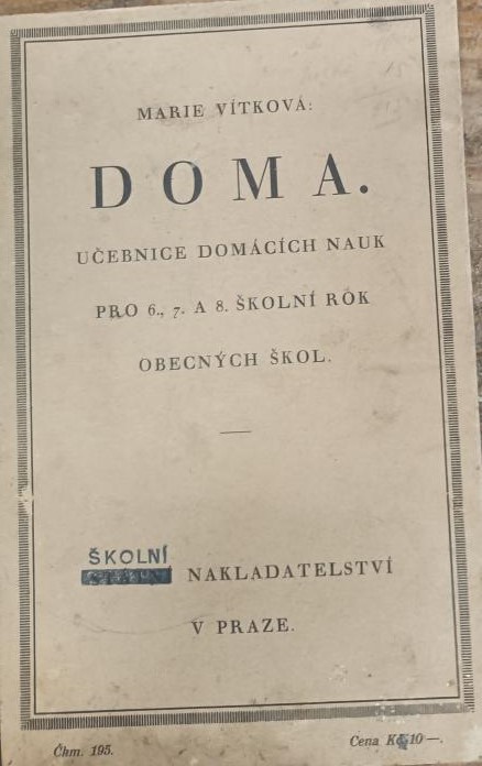 DOMA UČEBNICE DOMÁCÍCH NAUK