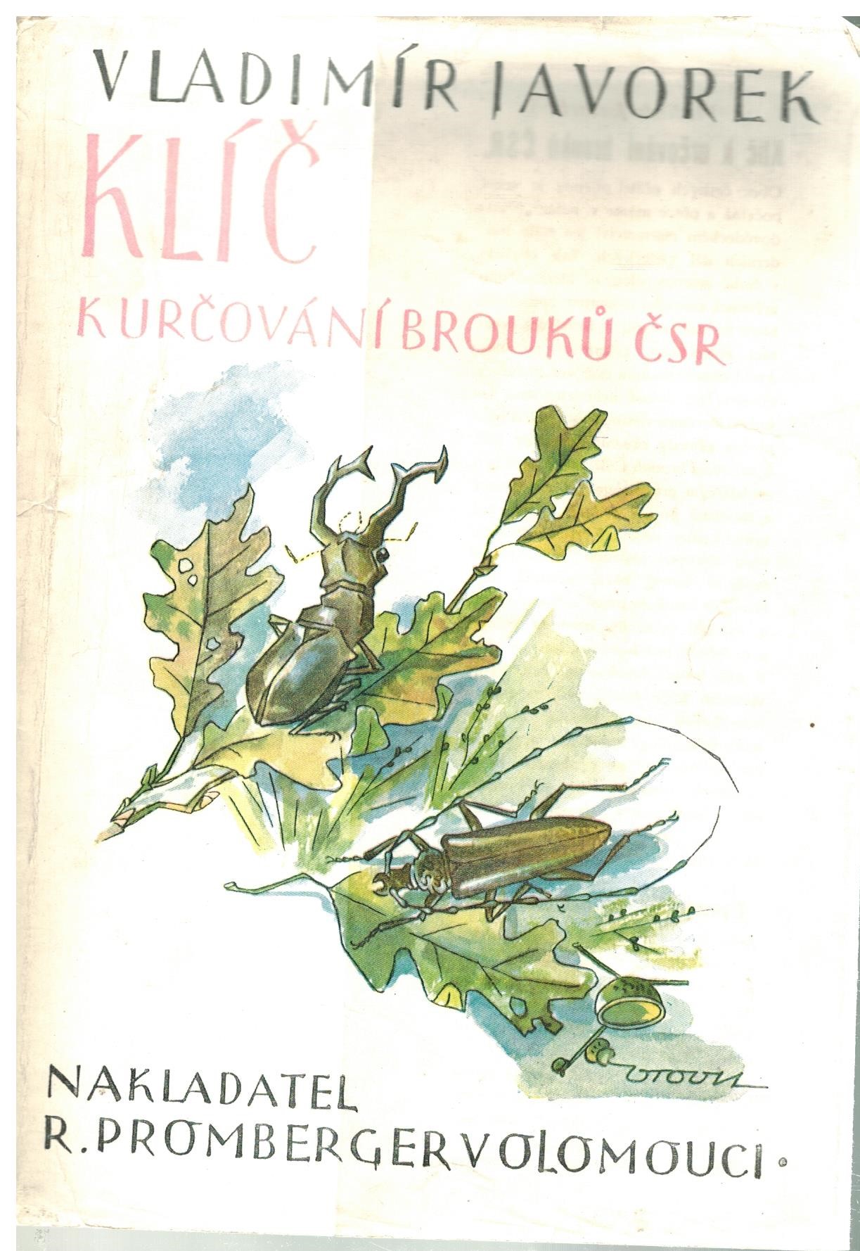 KLÍČ K URČOVÁNÍ BROUKŮ ČSR