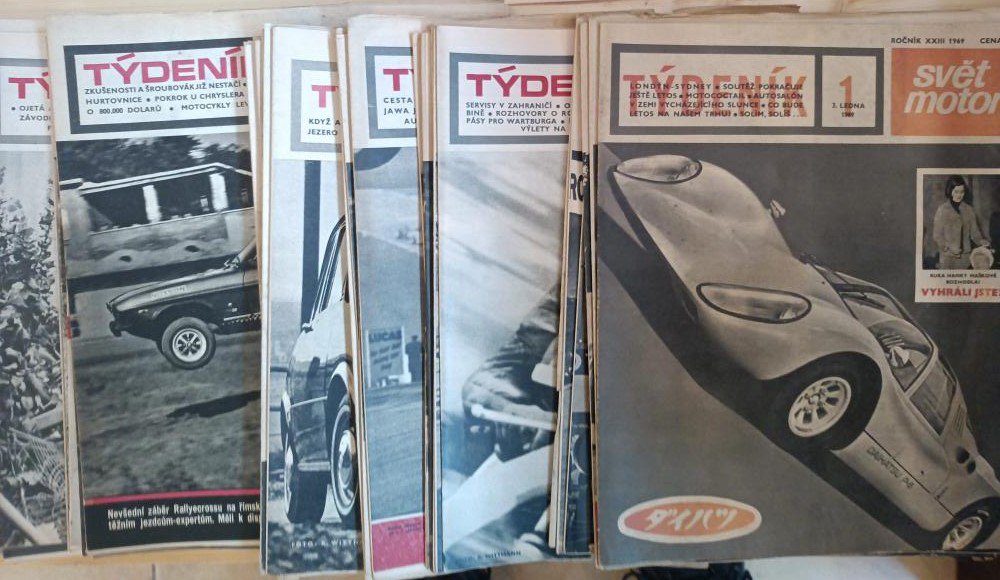 SVĚT MOTORŮ 1969 KOMPLET