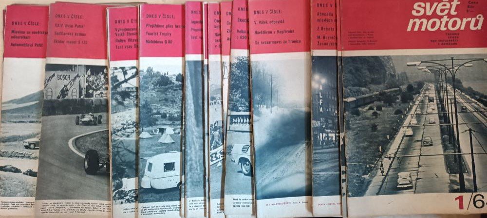 SVĚT MOTORŮ 1964 KOMPLET