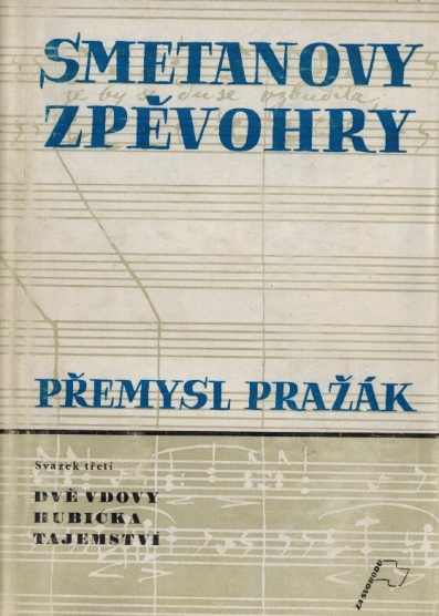 SMETANOVY ZPĚVOHRY - SVAZEK TŘETÍ