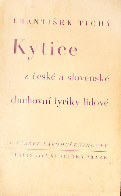 Obálka knihy