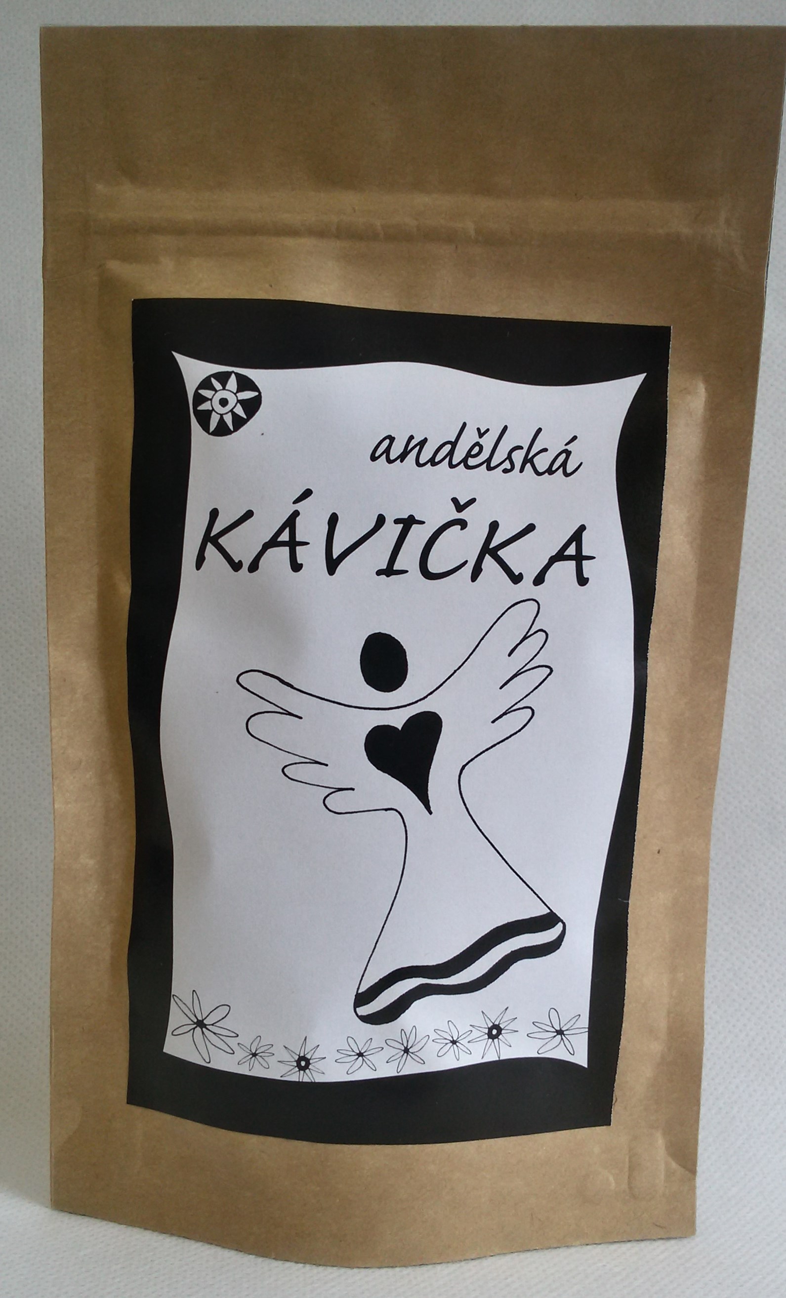 VELKÁ KÁVA ANDĚLSKÁ KÁVIČKA 70G MLETÁ 100%COFFE ARABICA