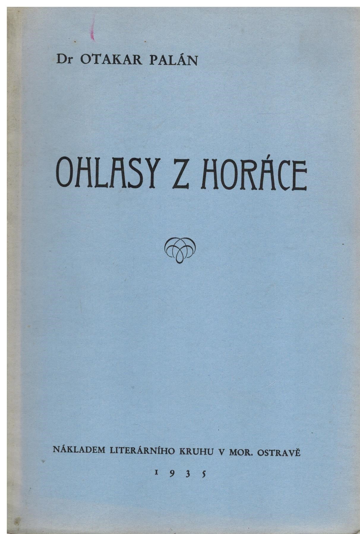 OHLASY Z HORÁCE