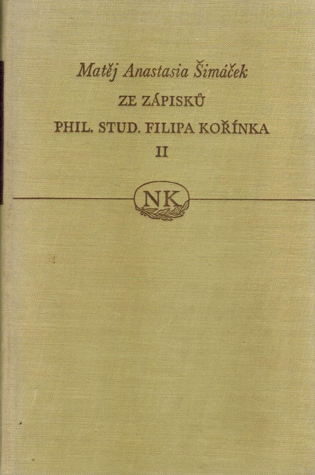 Obálka knihy