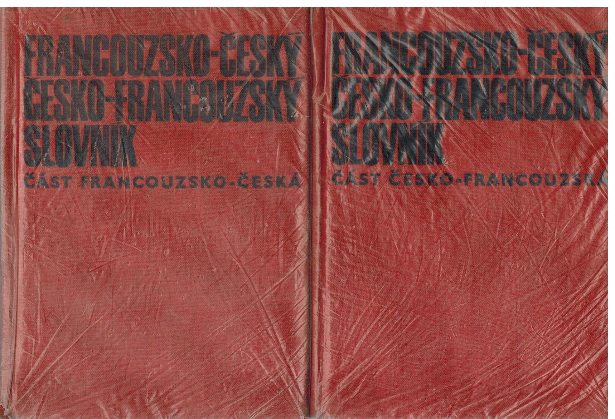 FRANCOUZSKO-ČESKÝ ČESKO-FRANCOUZSKÝ SLOVNÍK I-II