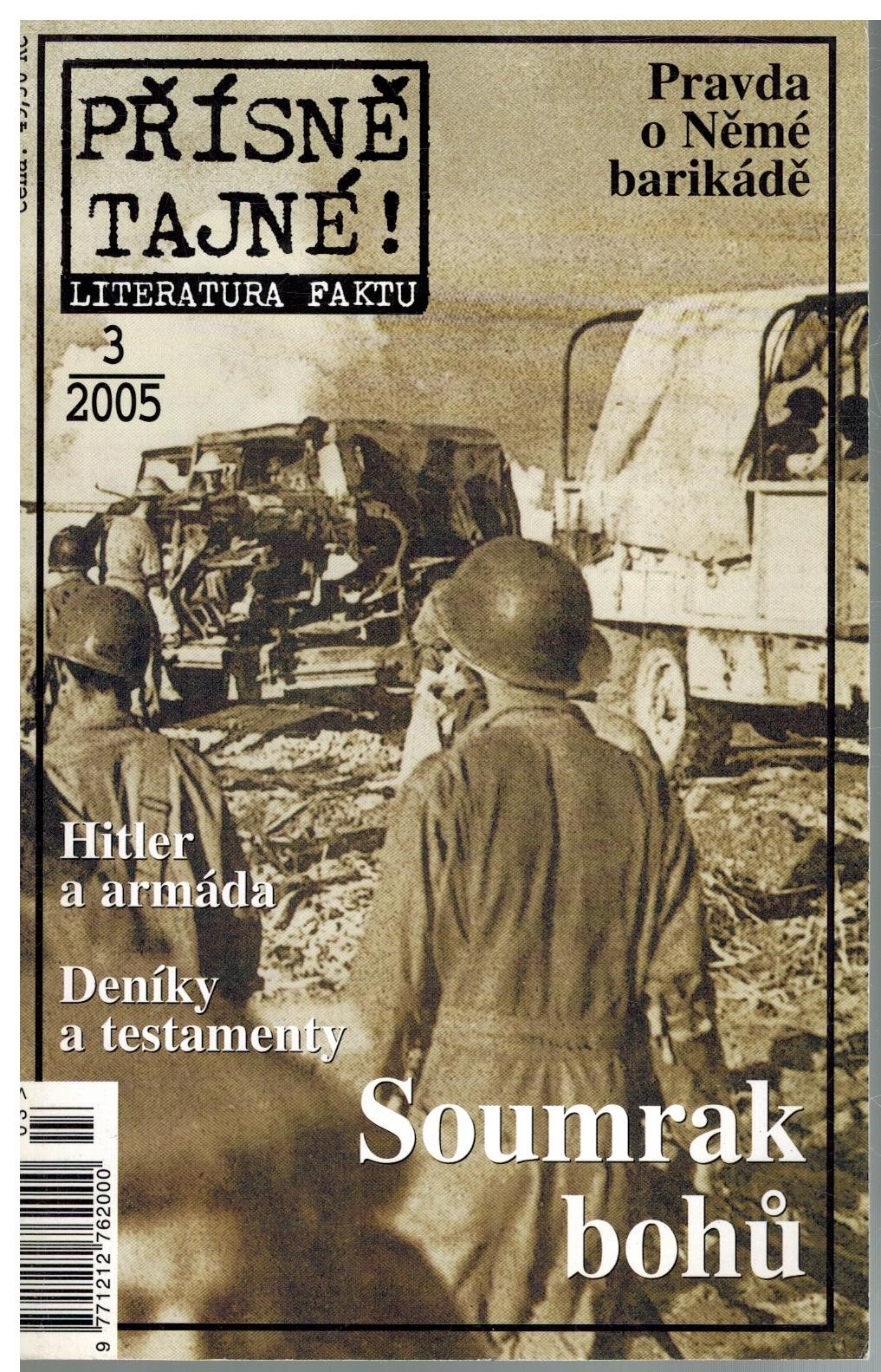 PŘÍSNĚ TAJNÉ! 3/2005