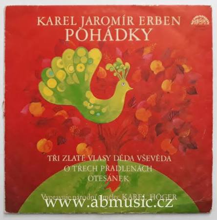 LP ERBEN POHÁDKY/TŘI ZLATÉ VLASY DĚDA VŠEVĚDA/OTESÁNEK