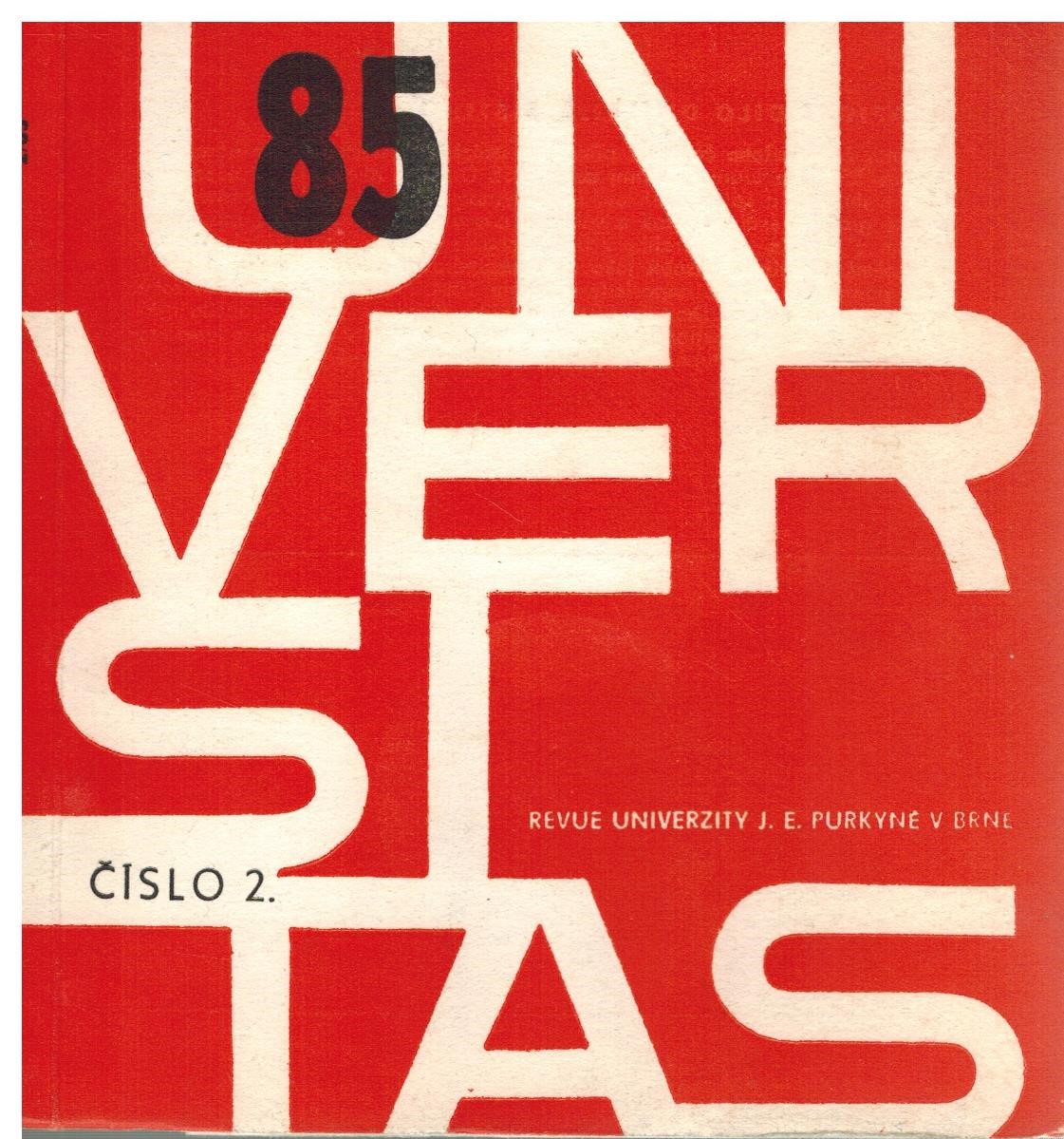 UNIVERSITAS 1985