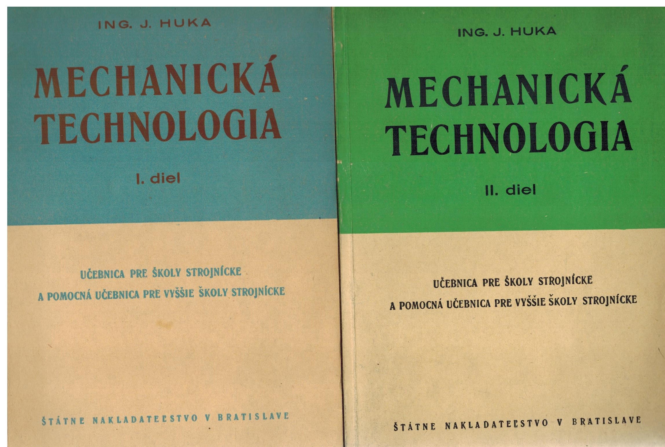 MECHANICKÁ TECHNOLOGIA I-II