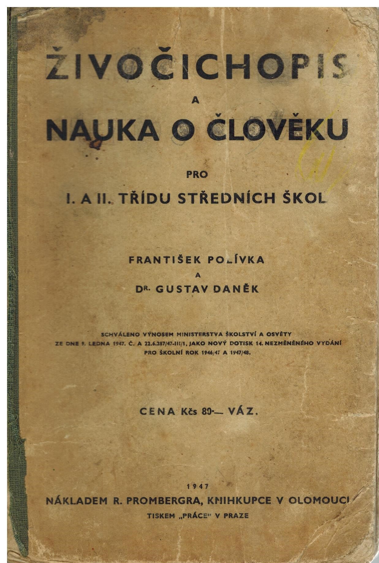 Obálka knihy