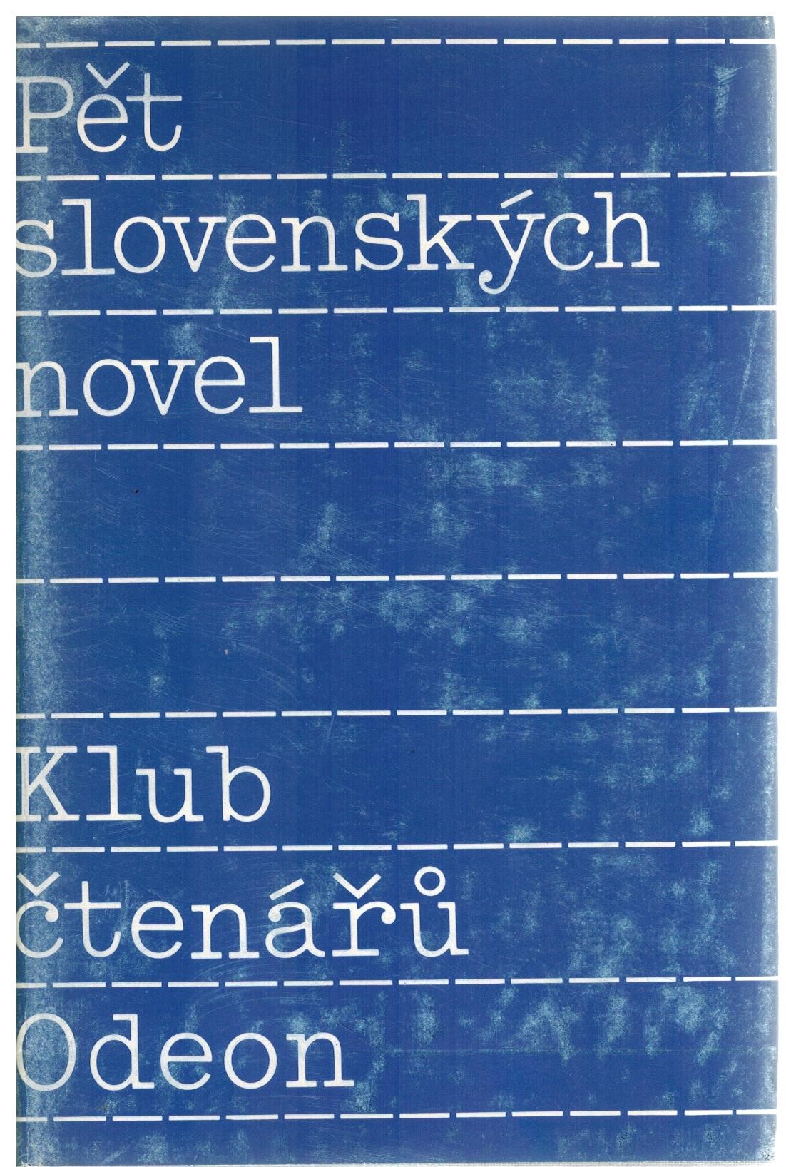 PĚT SLOVENSKÝCH NOVEL