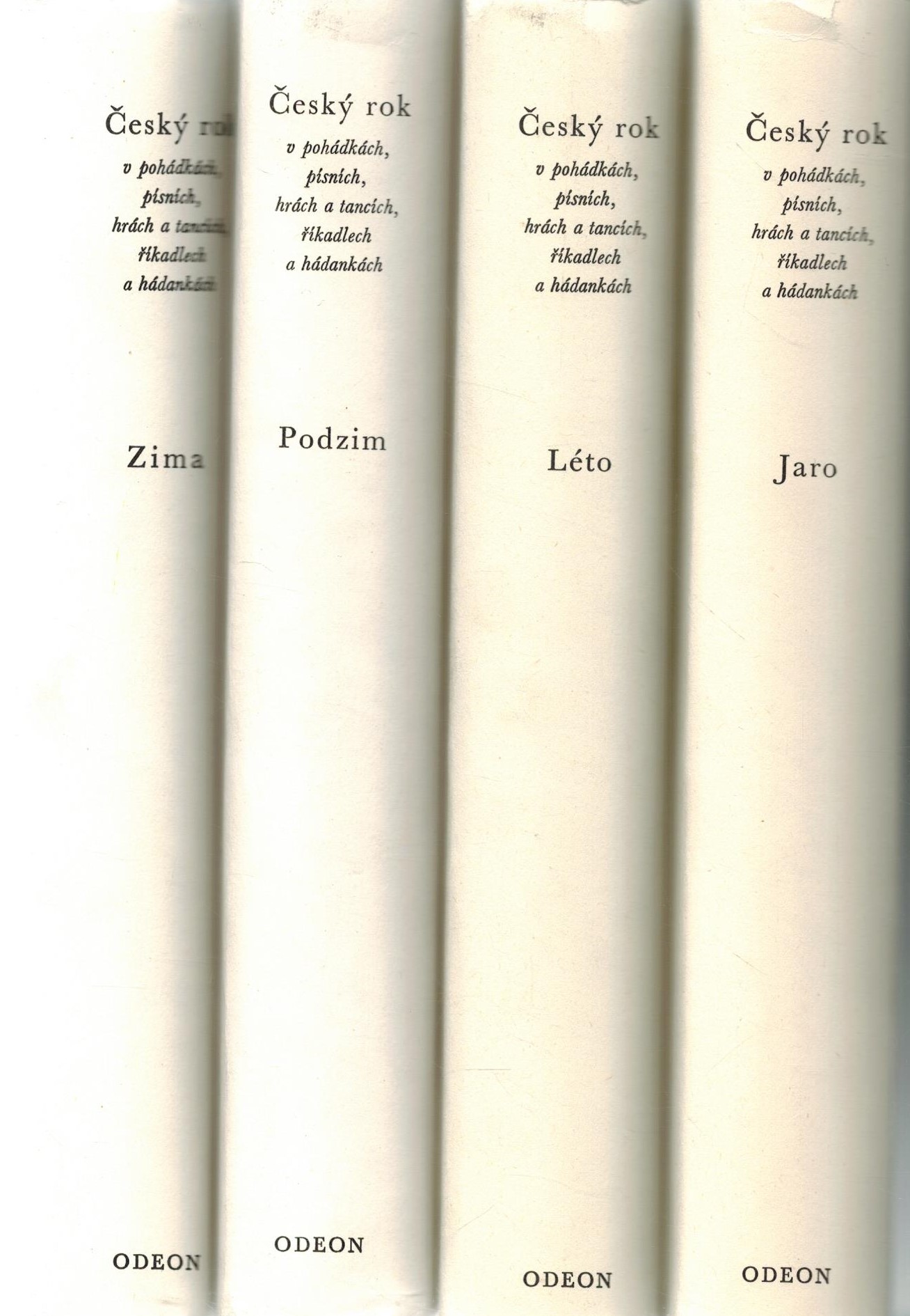 ČESKÝ ROK, JARO, LÉTO, PODZIM , ZIMA 4.SVAZKY