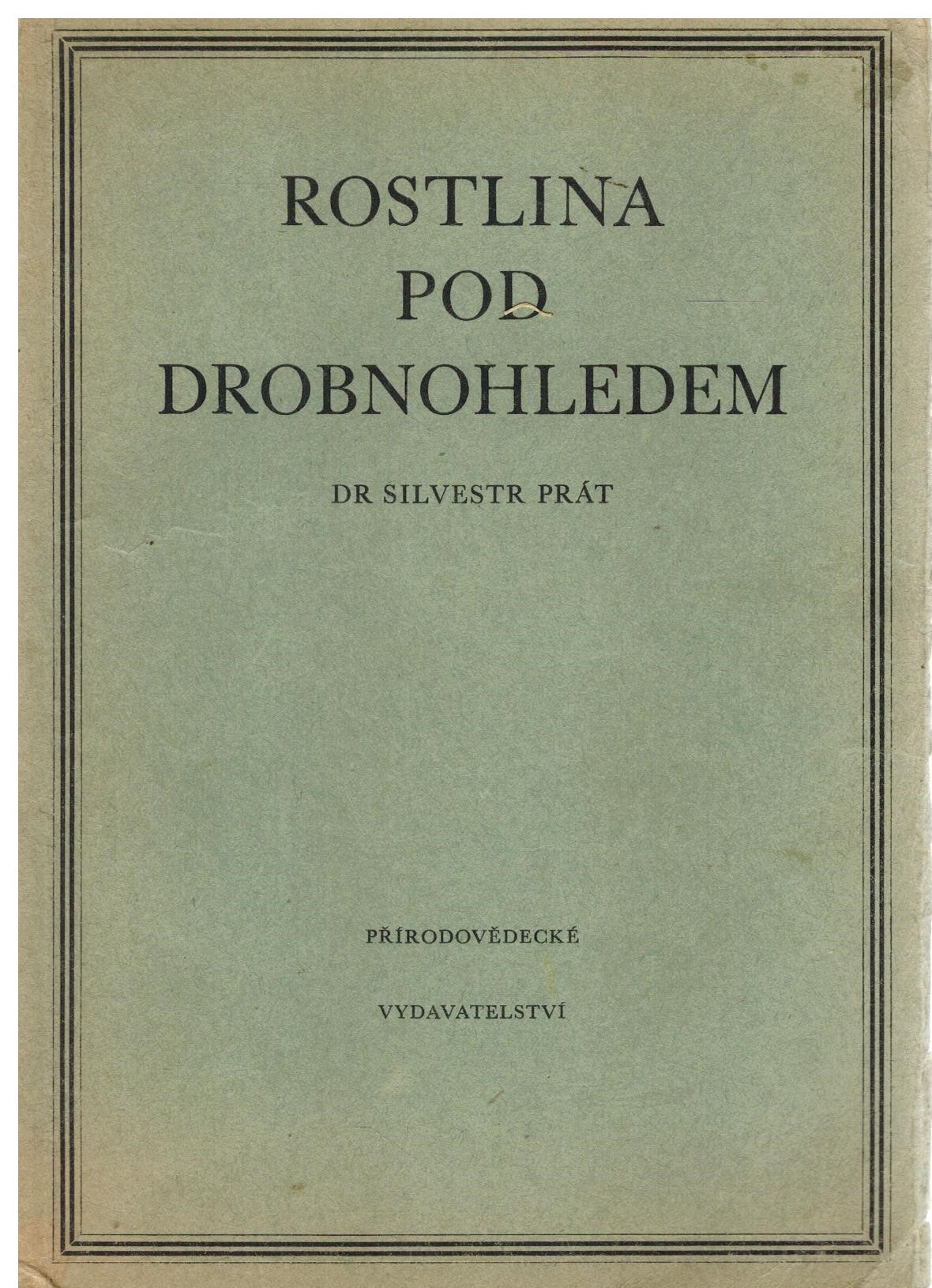 ROSTLINA POD DROBNOHLEDEM