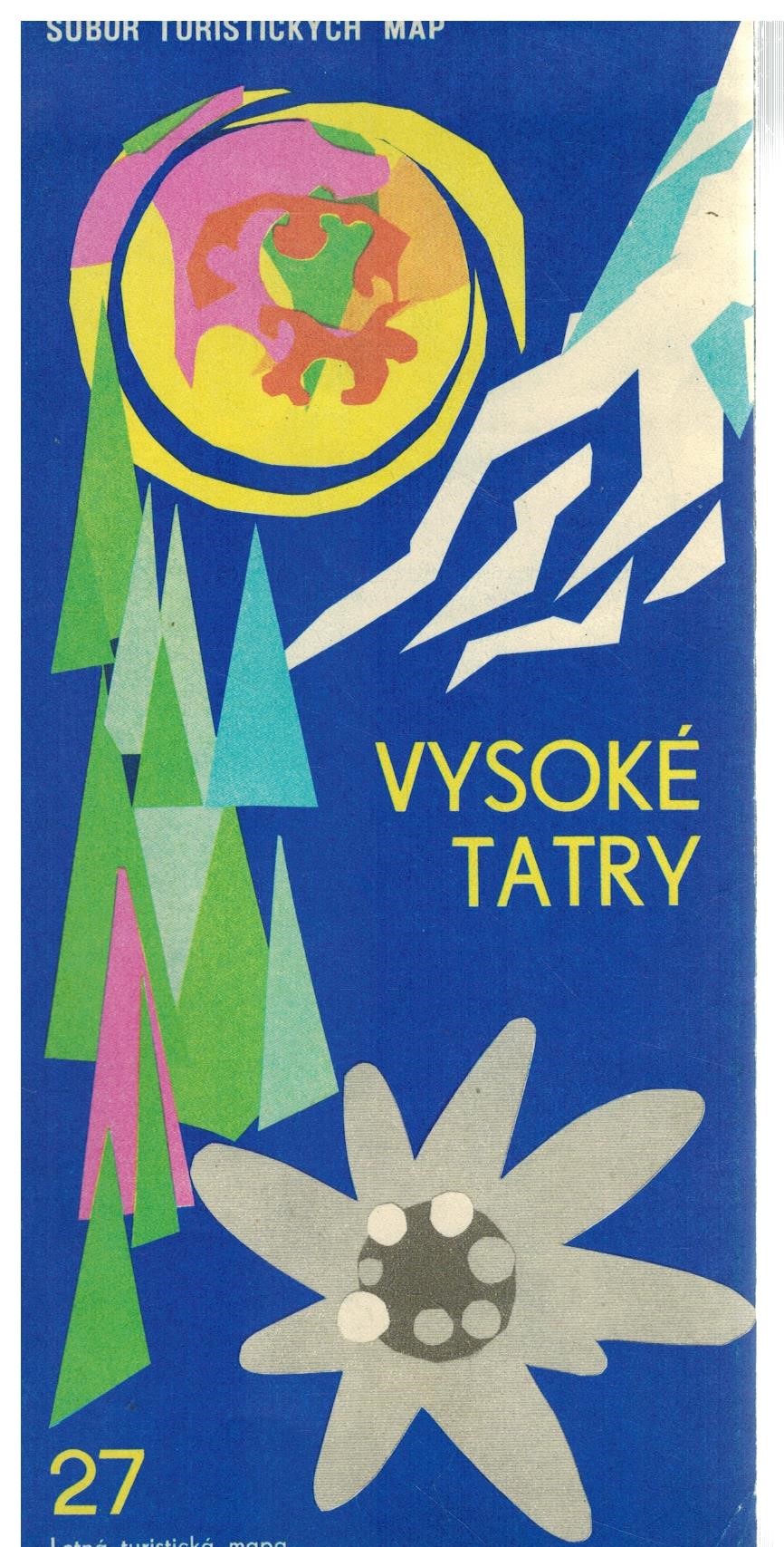 VYSOKÉ TATRY - MAPA