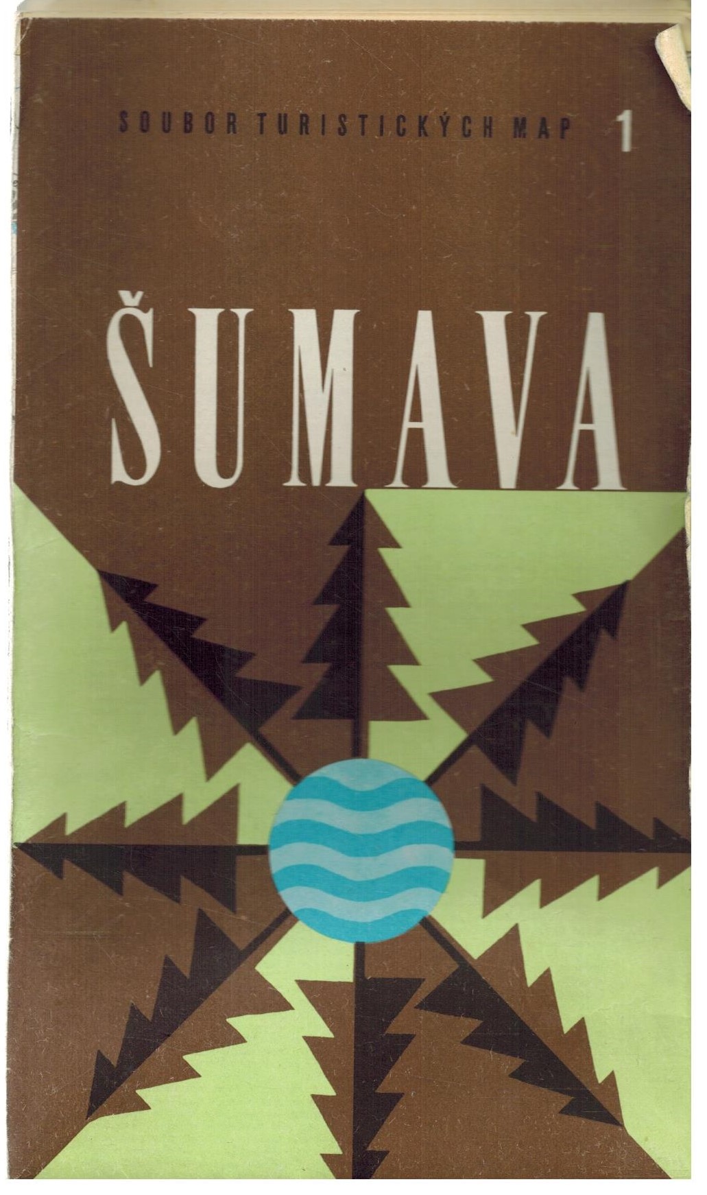 ŠUMAVA - MAPA