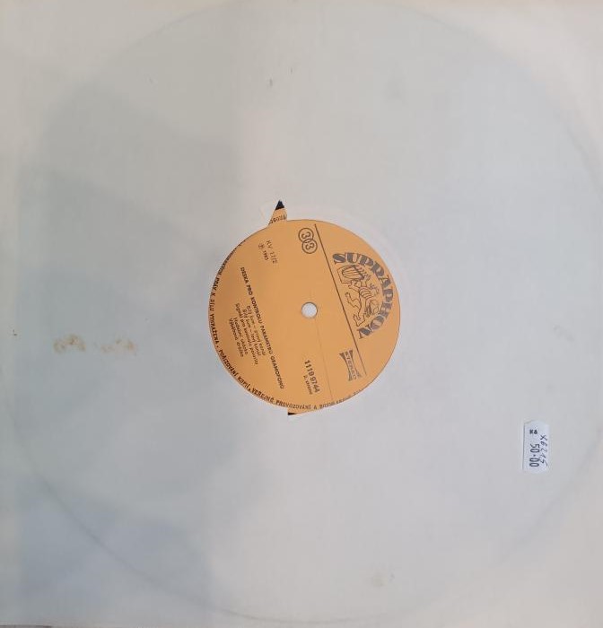 LP DESKA PRO KONTROLU PARAMETRŮ GRAMOFONÚ