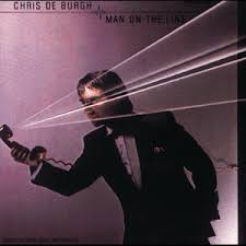 LP CHRIS DE BURGH MAN ON THE LINE