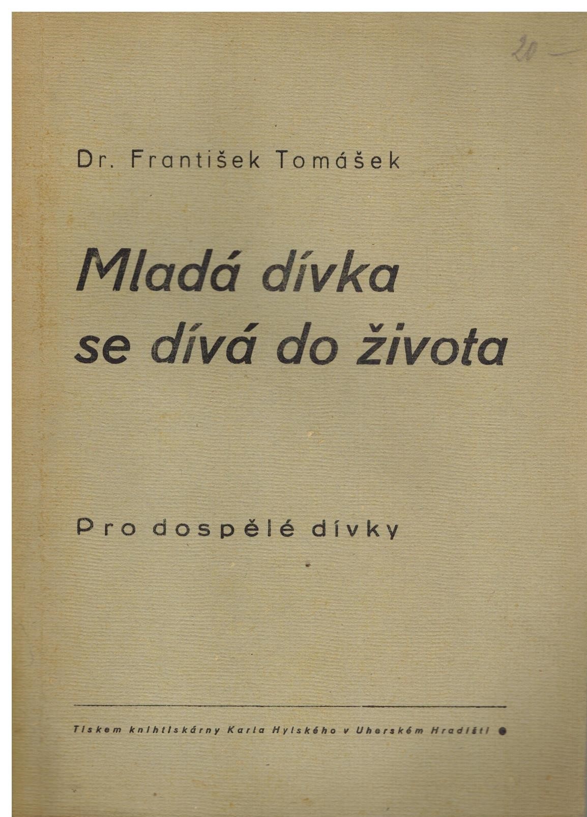 MLADÁ DÍVKA SE DÍVÁ DO ŽIVOTA