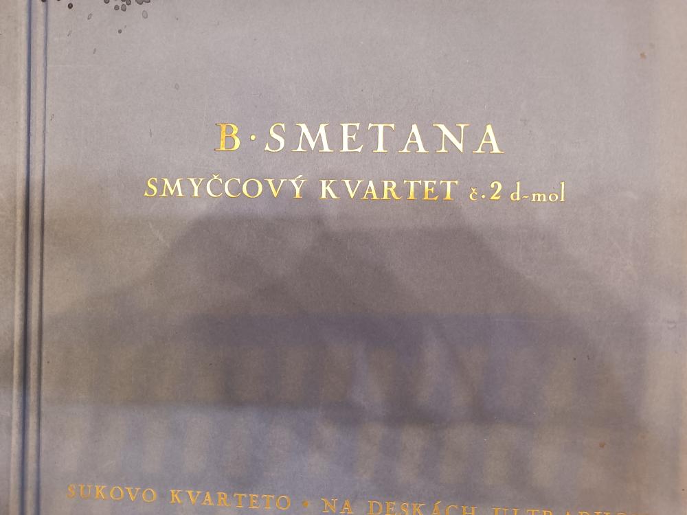 LP SMETANA B. - SMYČCOVÝ KVARTET Č.2 D-MOL