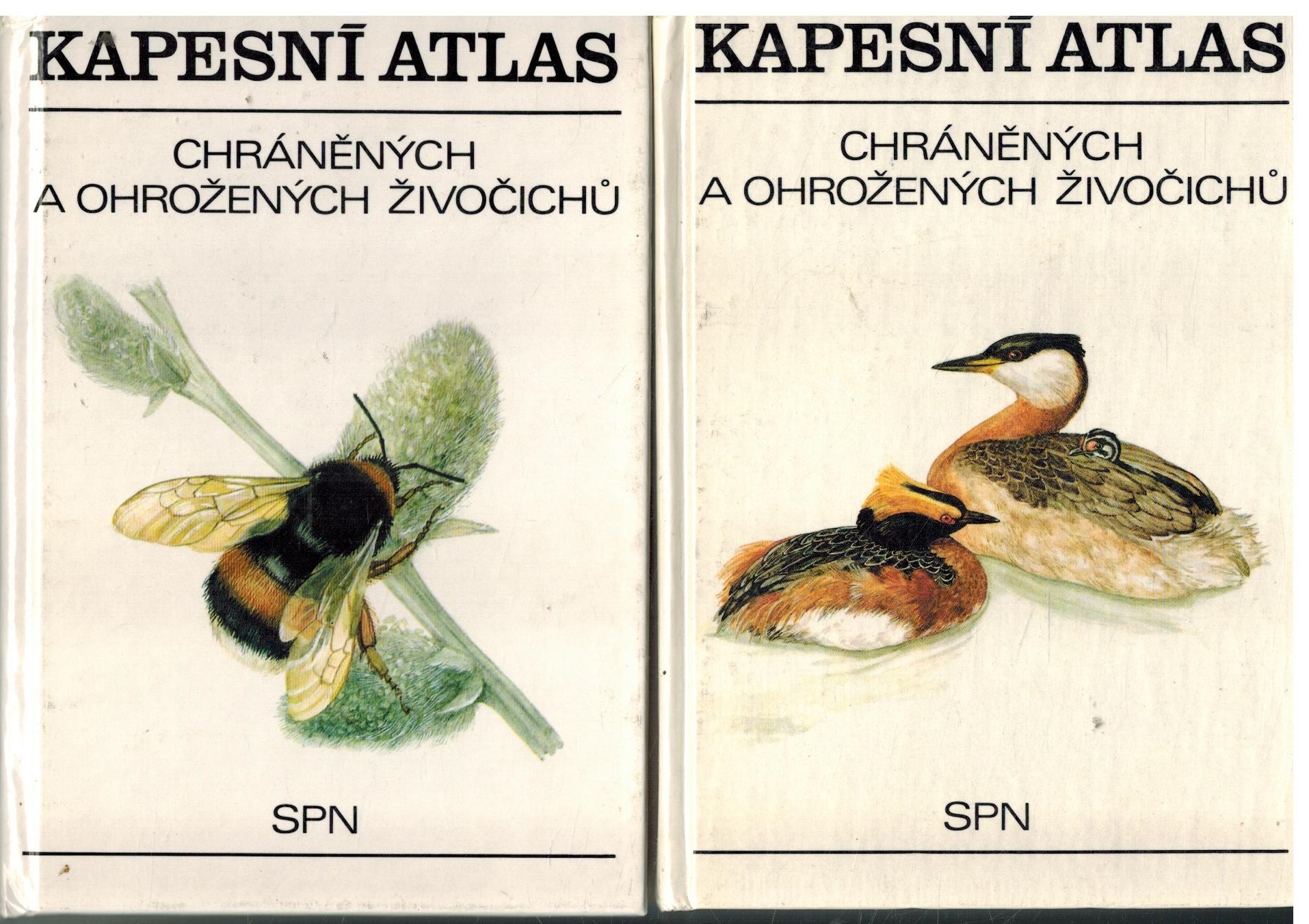 KAPESNÍ ATLAS CHRÁNĚNÝCH A OHROŽENÝCH ŽIVOČICHŮ I+II