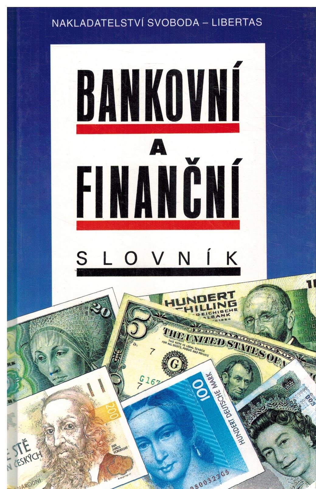 BANKOVNÍ A FINANČNÍ SLOVNÍK