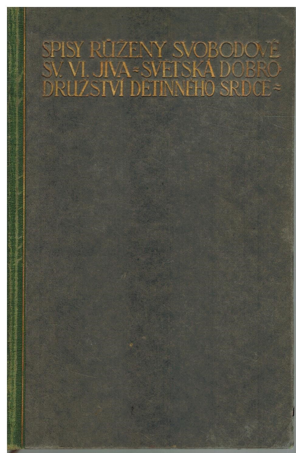 Obálka knihy