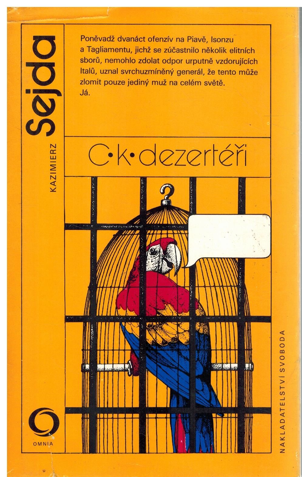 Obálka knihy
