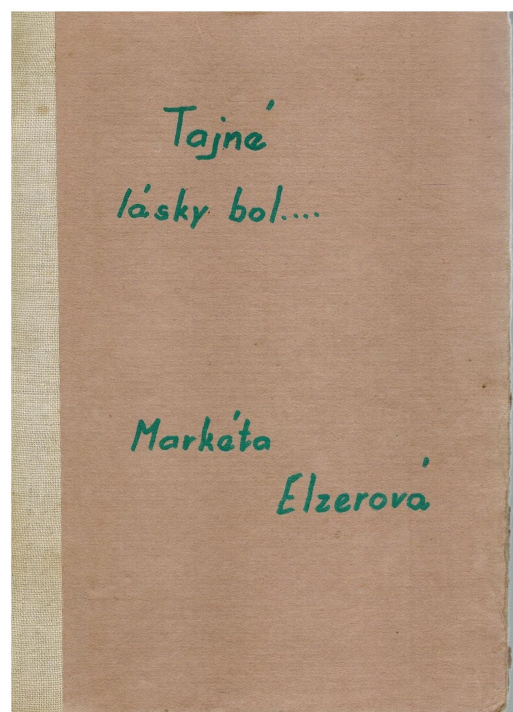Obálka knihy