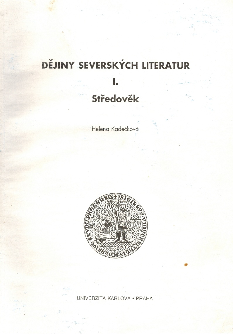 Obálka knihy